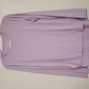 Gradual Light Purple Long Sleeve Women's Top